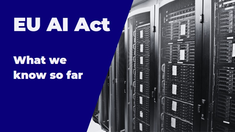 Cover image for the article: The EU’s AI Act: An Overview of Three Versions of the Law