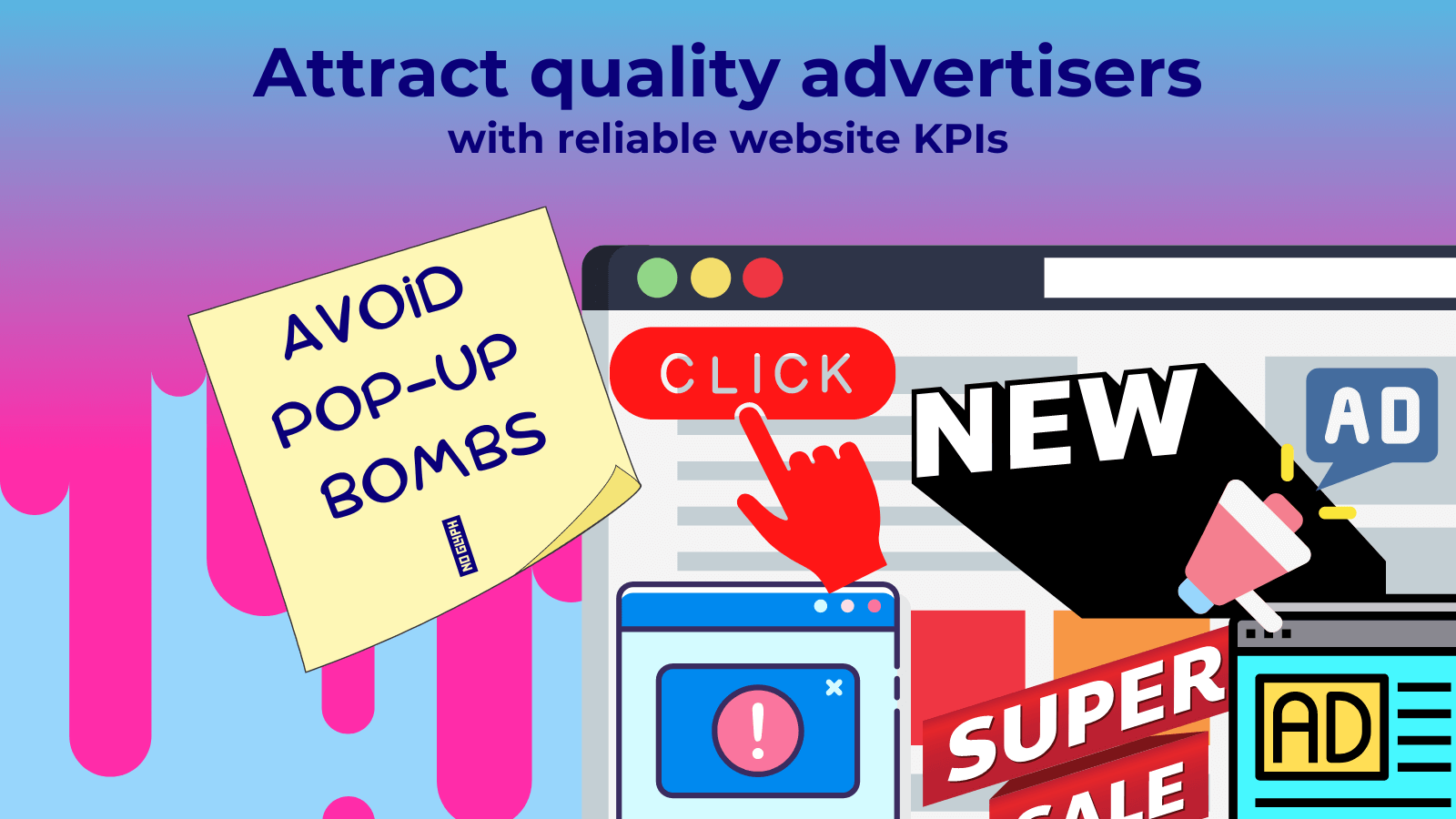 Cover image for the article: How to pick Ads and attract advertisers to your website
