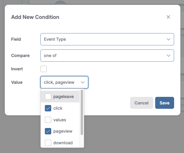 Wide Angle Tags builder modal